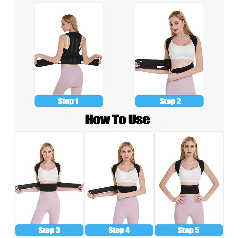 Correcteur de posture pour le dos