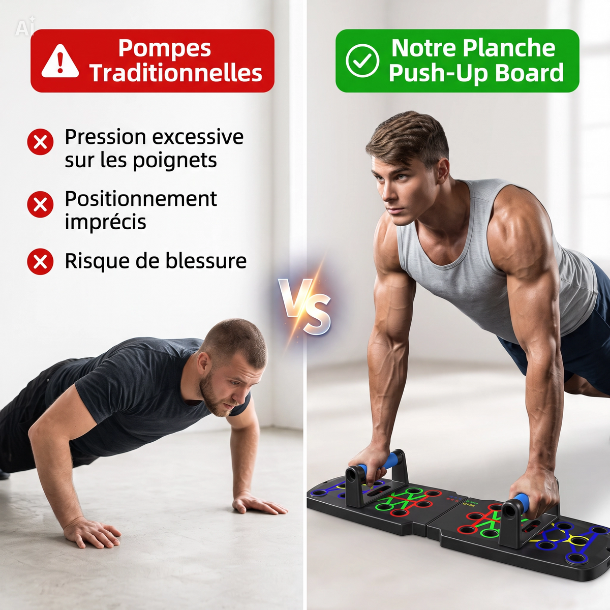 Planche de Pompes Multifonctionnelle