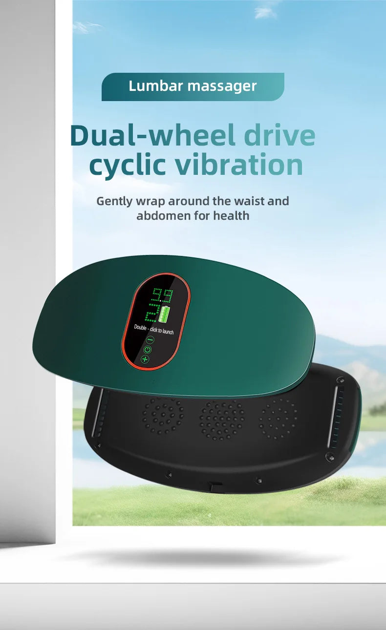 Vibration Abdomen Slimming Machine Weight Loss Lazy Big Belly Thin Waist Stovepipe Fat Burning Abdominal Massage Fitness Equip 8