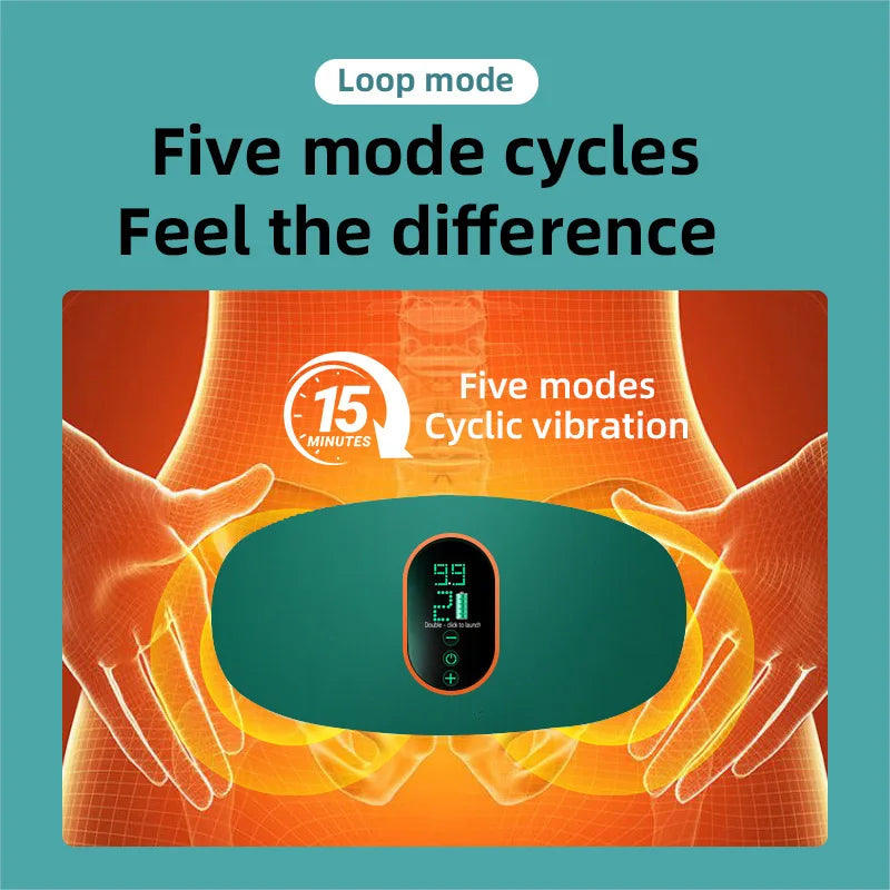 Vibration Abdomen Slimming Machine Weight Loss Lazy Big Belly Thin Waist Stovepipe Fat Burning Abdominal Massage Fitness Equip 8