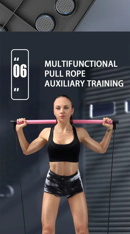 Multifunctional Push-Up Board - Fitness and Muscle Training Equipment, Home Exercise Set  Foldable Push-Up Rod,Resistance Device
