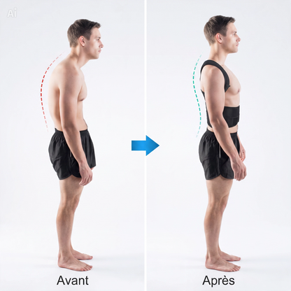 Correcteur de posture pour le dos